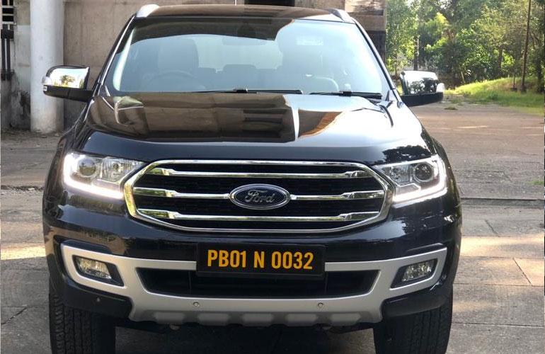 Ford Endeavour 3.2L (4x4 Automatic) self-drive car on rent Punjab